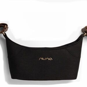 Black Nuna stroller organizer